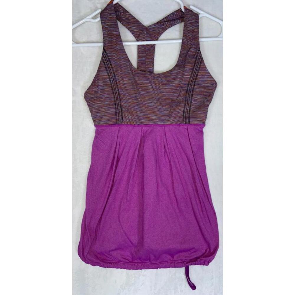 LULULEMON Women's Power Dance Tank Top size 4 Pink 1094